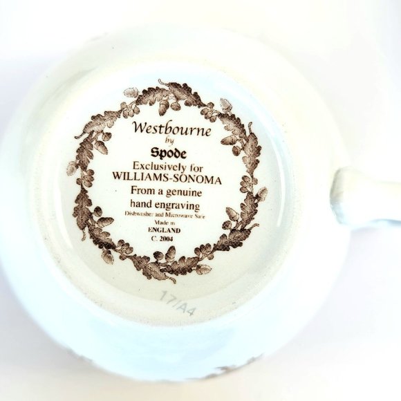 Spode Cups Vintage Set Of Flat Cup Saucer Set Westbourne By  Vintage - Set of 4 - Flat Cup & Saucer Set - Westbourne by SPODE